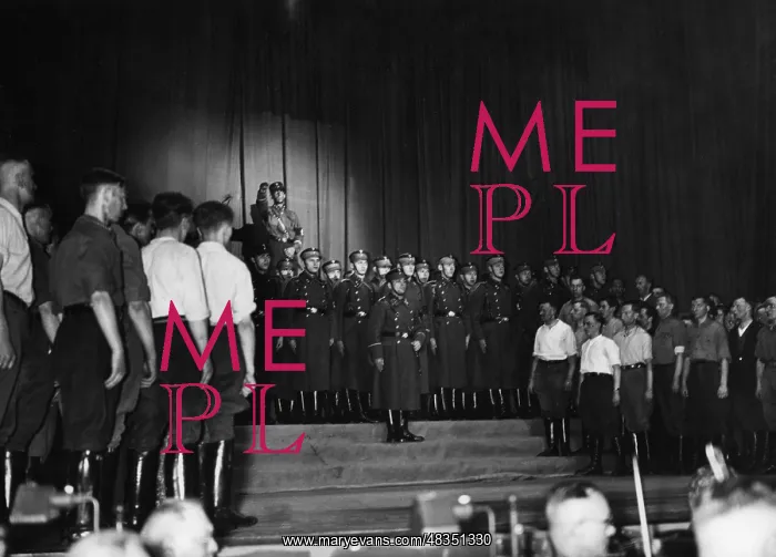 : Singing performance of the SA Standarte 8, 1935 : Singing performance of the SA Standarte 8, 1935
