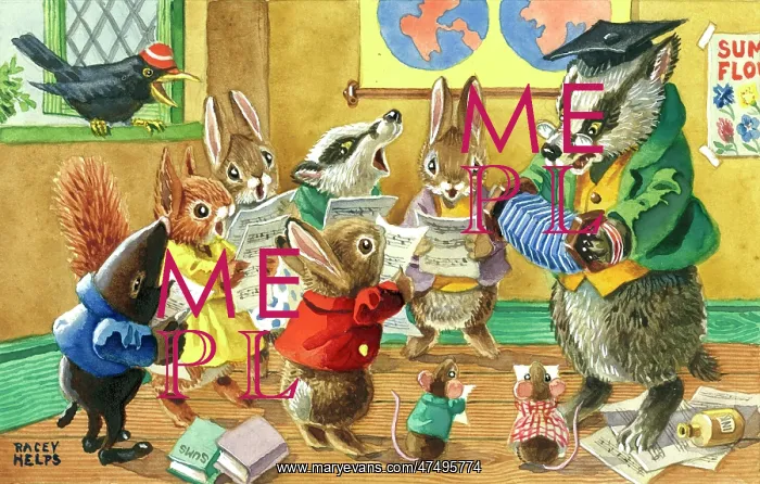  : Singing Practice - badger singing teacher