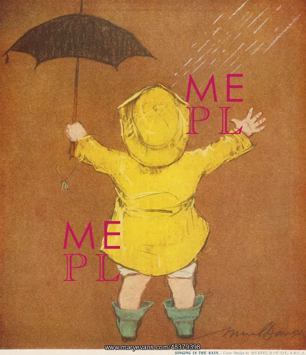 : Singing in the Rain by Muriel Dawson : Singing in the Rain by Muriel Dawson