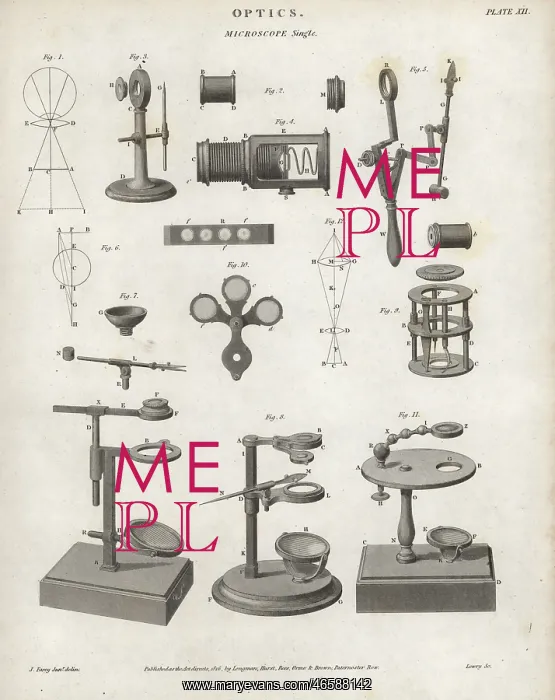 : Single microscope mechanisms and parts : Single microscope mechanisms and parts
