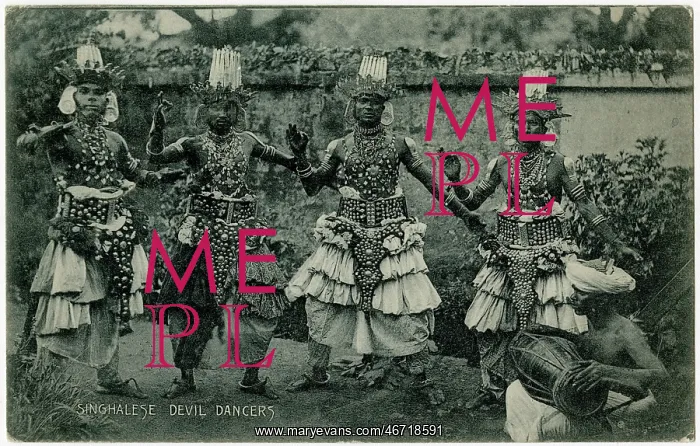 : Sinhalese Devil Dancers - Sri Lanka : Sinhalese Devil Dancers - Sri Lanka