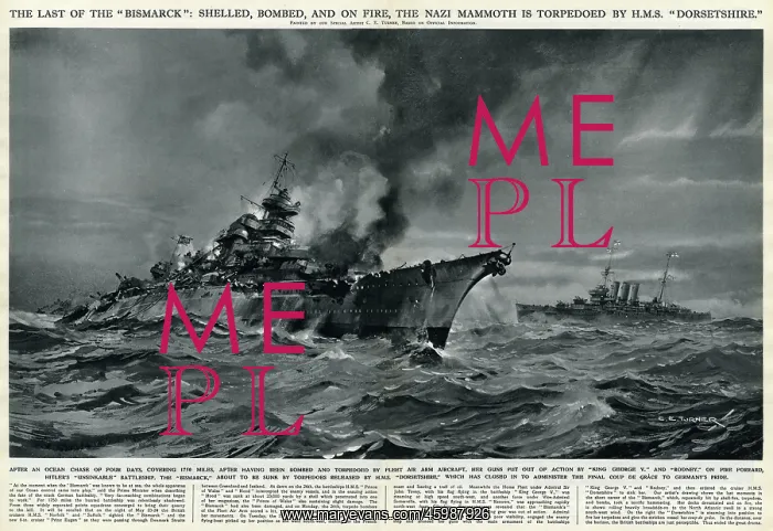 : The Sinking of the Bismarck, North Atlantic 1941 : The Sinking of the Bismarck, North Atlantic 1941