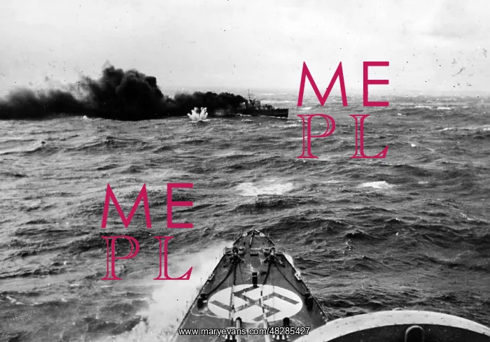 : Sinking of a British destroyer, 1940 : Sinking of a British destroyer, 1940