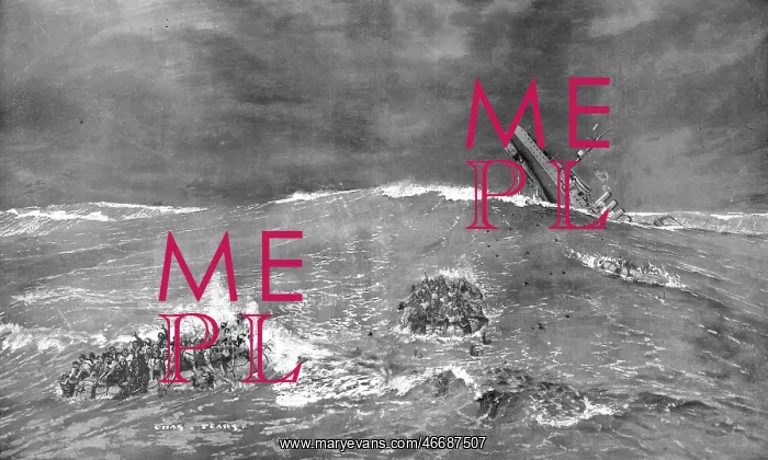 : Sinking of H.M.S. Hampshire : Sinking of H.M.S. Hampshire
