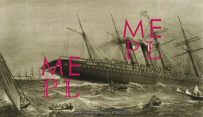 : Sinking of the steamship SS Oregon : Sinking of the steamship SS Oregon