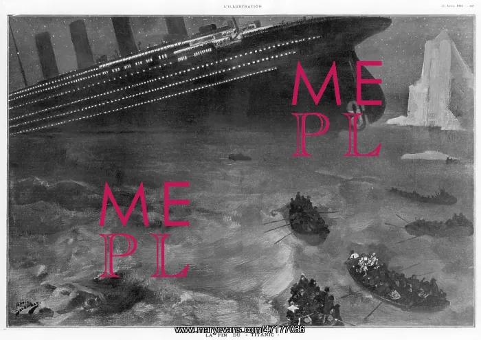 : Sinking of the Titanic : Sinking of the Titanic