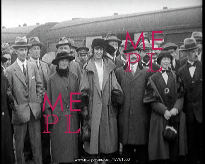  : Sinn Fein Delegates Standing By A Train After