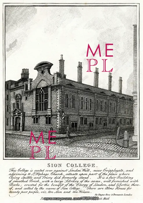 : SION COLLEGE LONDON : SION COLLEGE LONDON