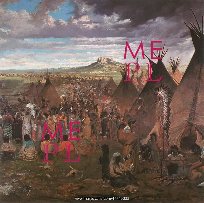  : Sioux Indian Tribe Campground on Plains