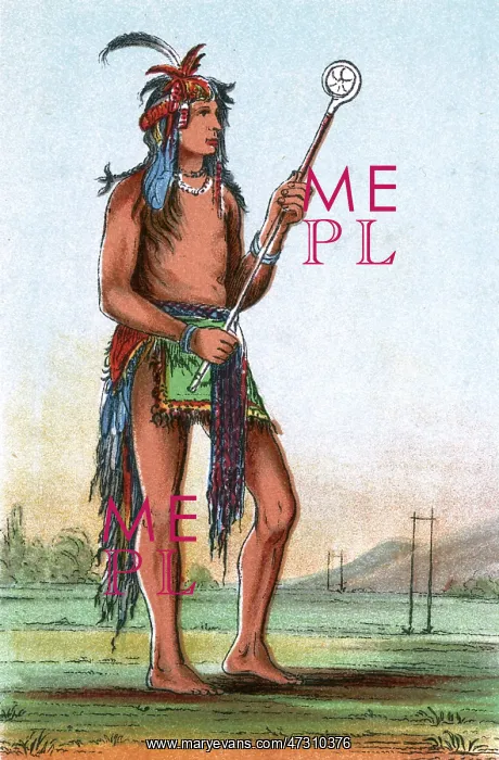 : Sioux Warrior - Lacrosse : Sioux Warrior - Lacrosse