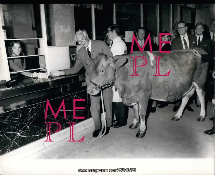  : Sir Alan Herbert cashes cheque written on a cow