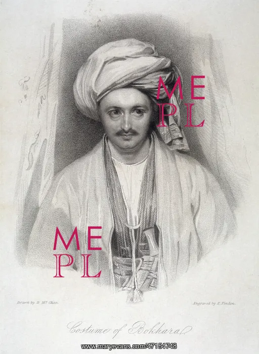 : Sir Alexander Burnes in the costume of Bokhara : Sir Alexander Burnes in the costume of Bokhara