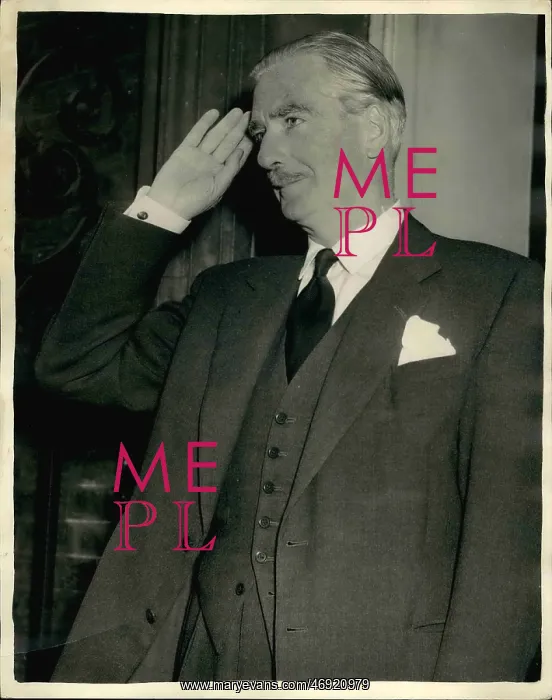 : Sir Anthony Eden to open Suez Canal Conference, London : Sir Anthony Eden to open Suez Canal Conference, London