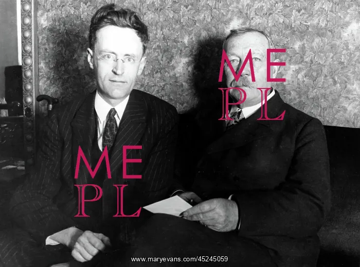: SIR ARTHUR CONAN DOYLE and J. Malcolm Bird.? : SIR ARTHUR CONAN DOYLE and J. Malcolm Bird.?