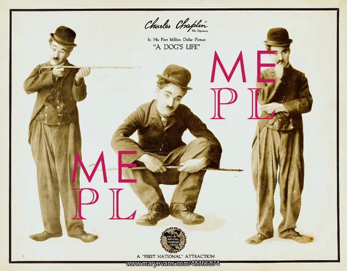 : Sir Charles Spencer Charlie Chaplin, KBE (1889-1977) : Sir Charles Spencer Charlie Chaplin, KBE (1889-1977)