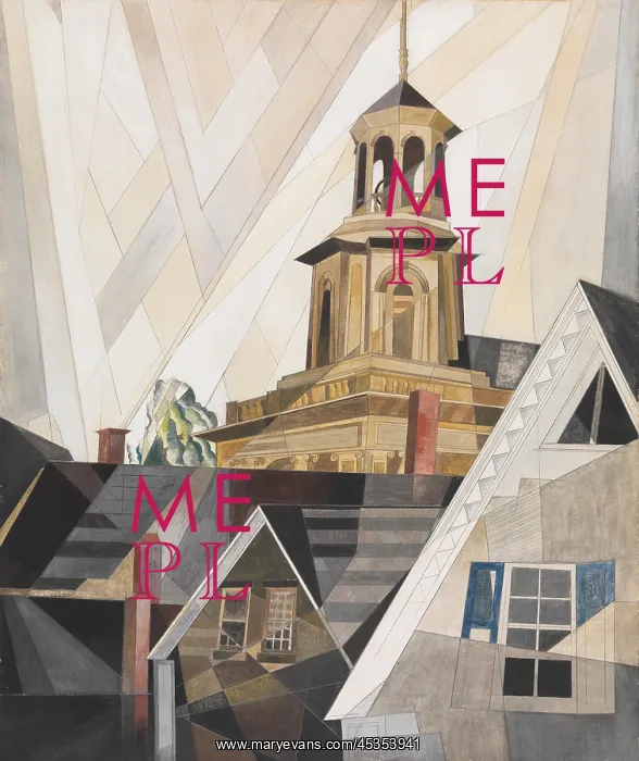 : AFTER SIR CHRISTOPHER WREN, by Charles Demuth, 1920 : AFTER SIR CHRISTOPHER WREN, by Charles Demuth, 1920
