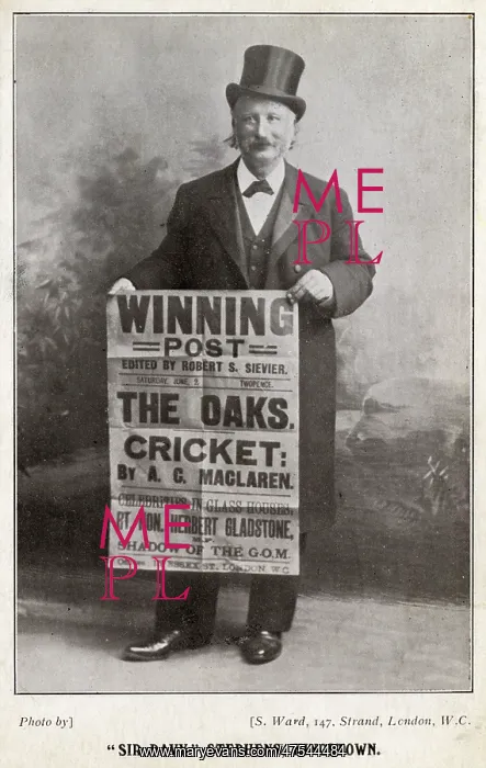 : Sir Davy Stephens of Kingstown, The Winning Post Paper : Sir Davy Stephens of Kingstown, The Winning Post Paper