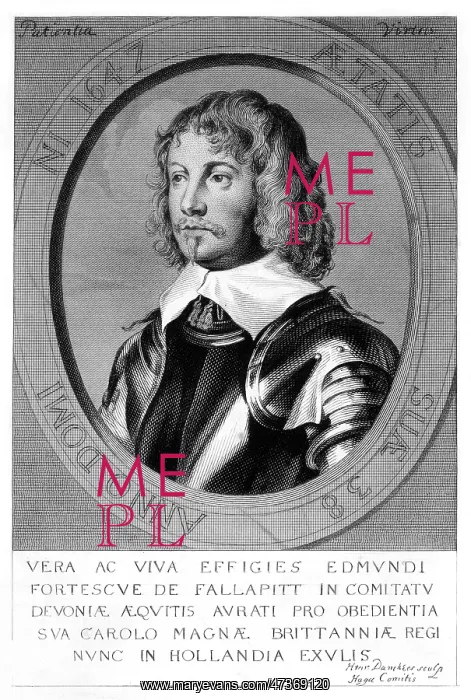 : SIR EDMUND FORTESCUE : SIR EDMUND FORTESCUE