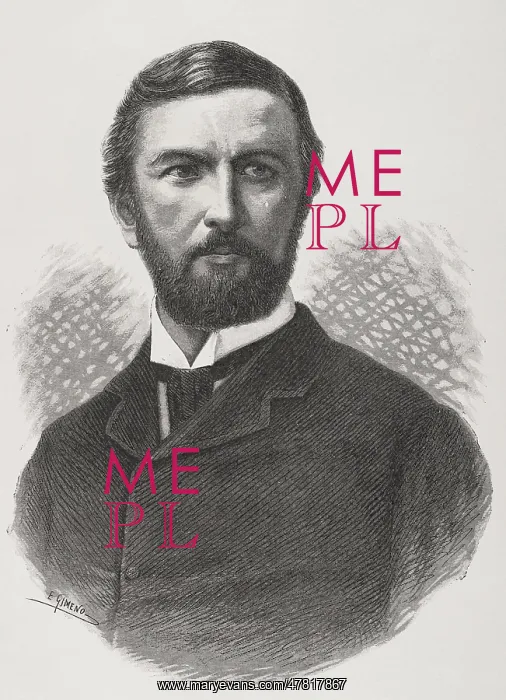  : Sir Edward B. Malet (1837-1908). Portrait - E. Gimeno