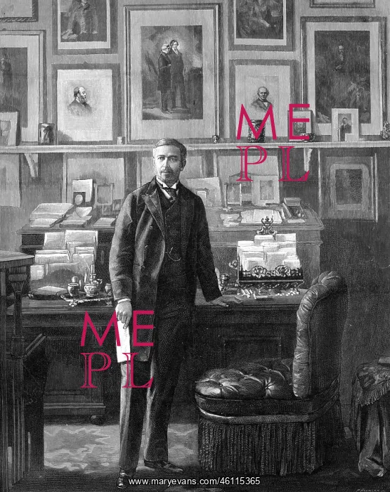 : Sir Edward Malet at the British Embassy, Berlin : Sir Edward Malet at the British Embassy, Berlin