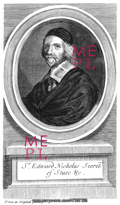 : SIR EDWARD NICHOLAS : SIR EDWARD NICHOLAS
