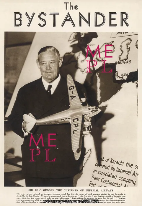  : Sir Eric Geddes