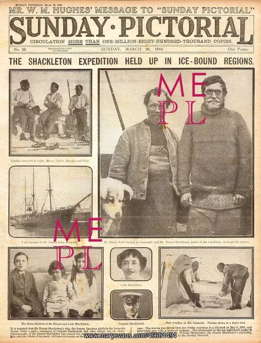 : Sir Ernest Shackleton, South Pole Expedition : Sir Ernest Shackleton, South Pole Expedition