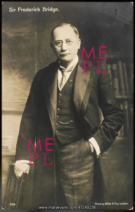 : SIR FREDERICK BRIDGE : SIR FREDERICK BRIDGE