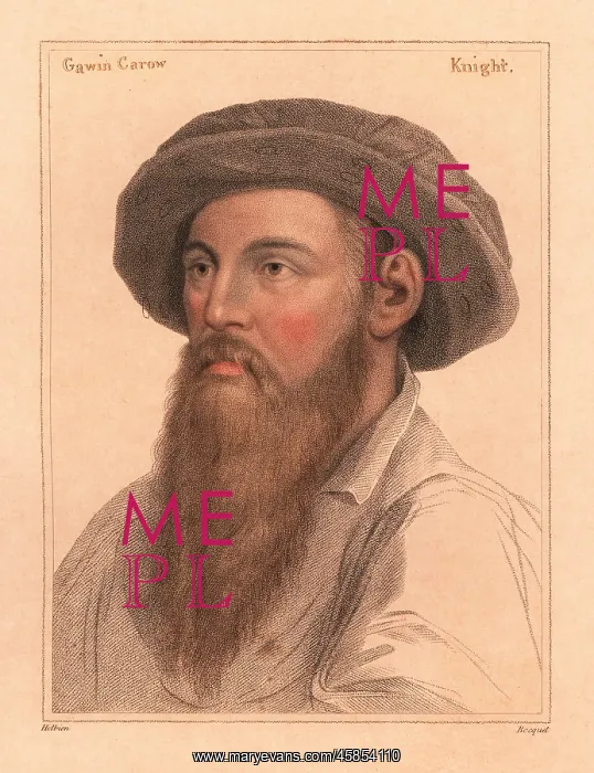 : Sir Gavin Carew, son of Sir Edmond Carew of Stringham : Sir Gavin Carew, son of Sir Edmond Carew of Stringham