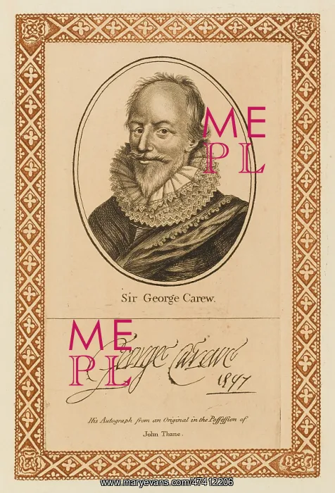 : SIR GEORGE CAREW : SIR GEORGE CAREW