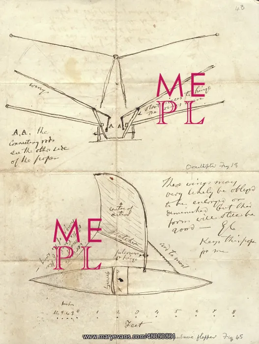: Sir George Cayley's drawings : Sir George Cayley's drawings