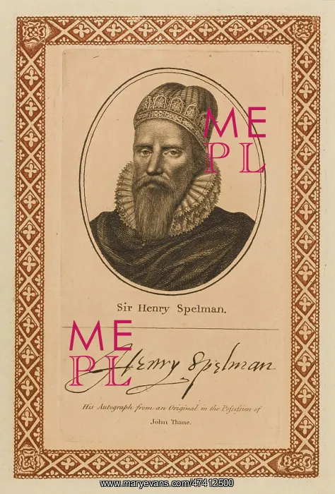 : SIR HENRY SPELMAN : SIR HENRY SPELMAN