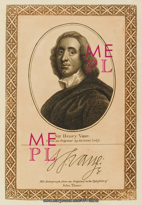 : SIR HENRY VANE : SIR HENRY VANE
