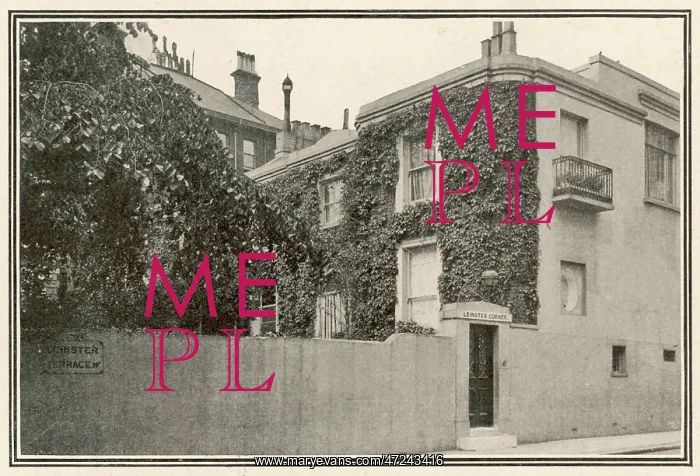 : Sir James Matthew Barrie's home, Kensington Park, England : Sir James Matthew Barrie's home, Kensington Park, England