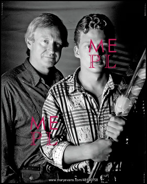 : Sir John Boorman and son Charley Boorman : Sir John Boorman and son Charley Boorman