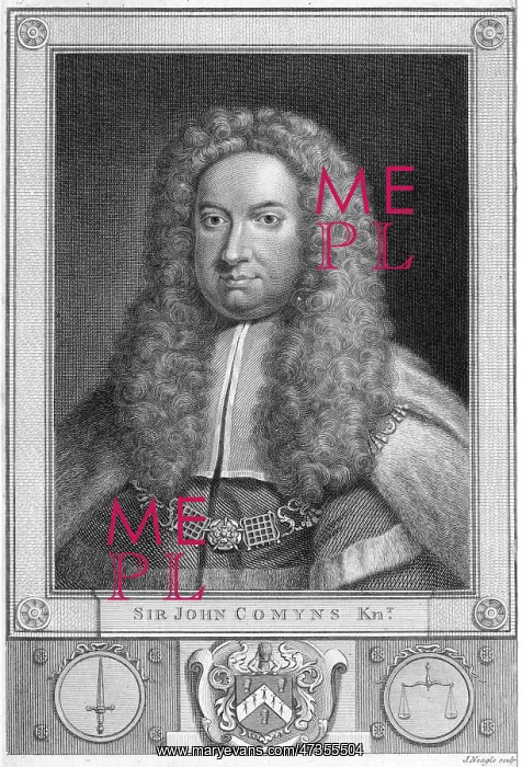 : SIR JOHN COMYNS : SIR JOHN COMYNS