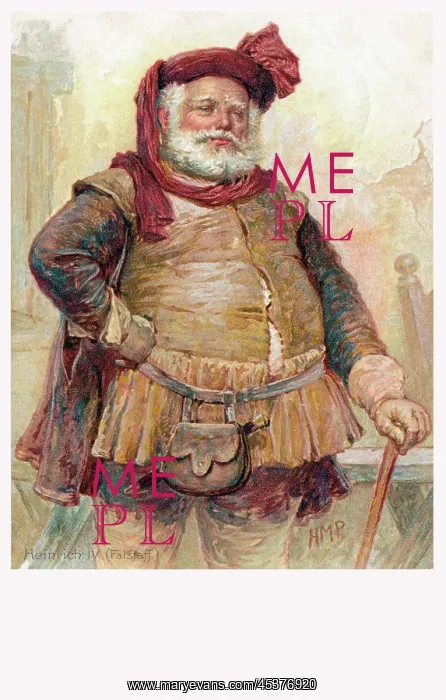 : Sir John Falstaff in Henry IV Part 1 : Sir John Falstaff in Henry IV Part 1