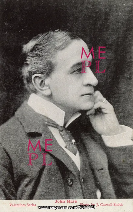 : Sir John Hare, English actor and manager : Sir John Hare, English actor and manager