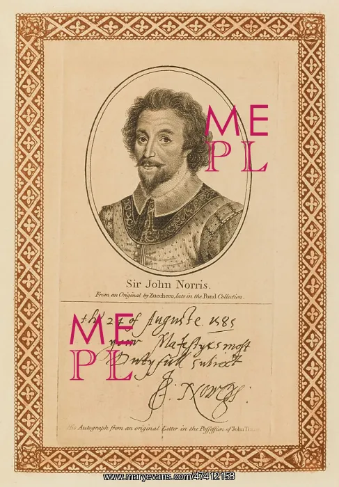 : SIR JOHN NORRIS : SIR JOHN NORRIS