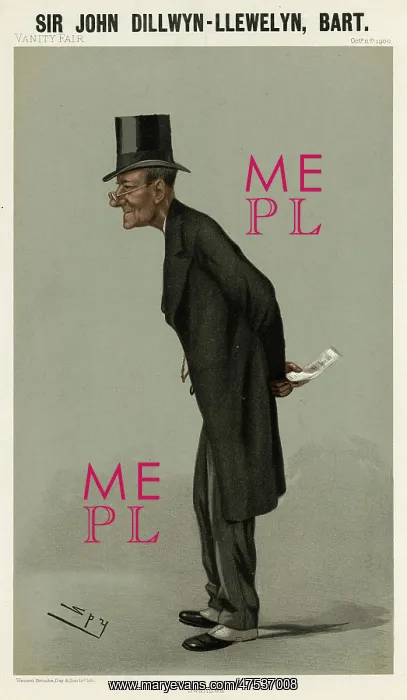 : Sir John Talbot Dillwyn Llewellyn, Vanity Fair, Spy : Sir John Talbot Dillwyn Llewellyn, Vanity Fair, Spy