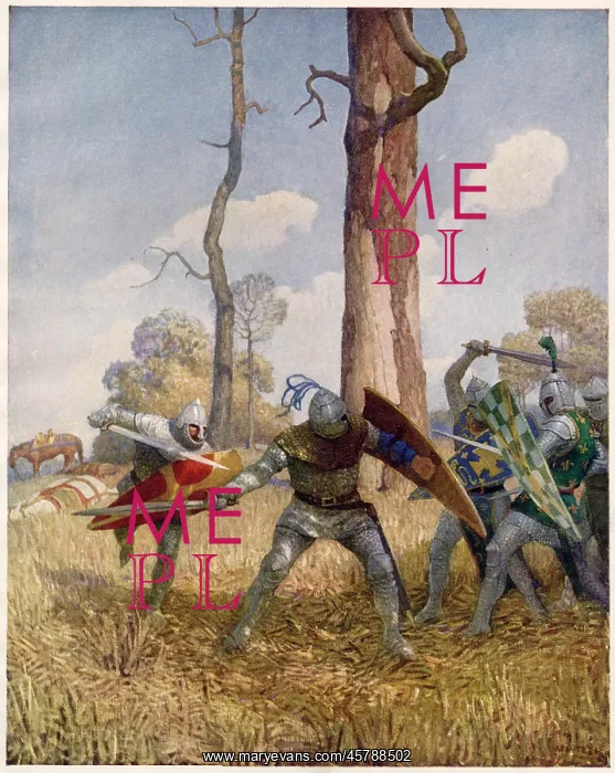 : Sir Lamorack is Slain : Sir Lamorack is Slain