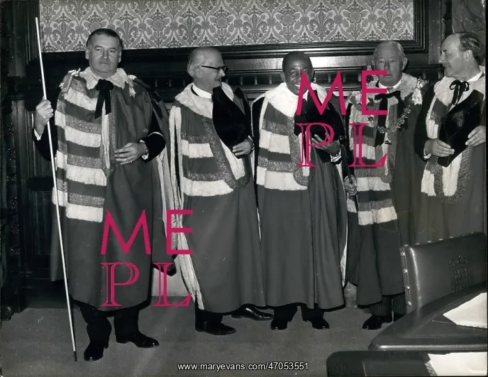 : Sir Learie Constantine becomes Life Peer, House of Lords : Sir Learie Constantine becomes Life Peer, House of Lords