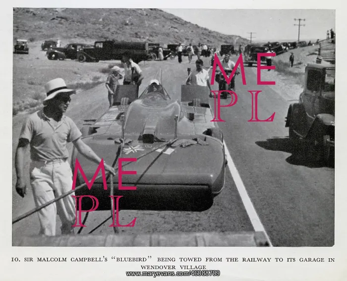 : Sir Malcolm Campbell's Bluebird : Sir Malcolm Campbell's Bluebird