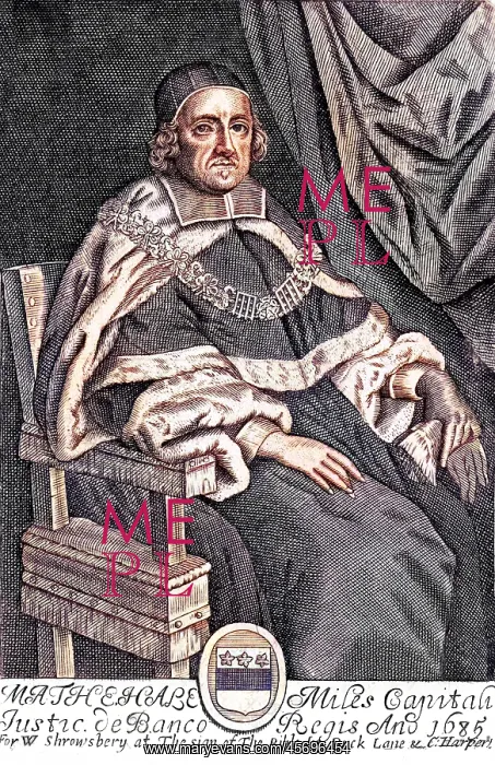 : SIR MATTHEW HALE : SIR MATTHEW HALE