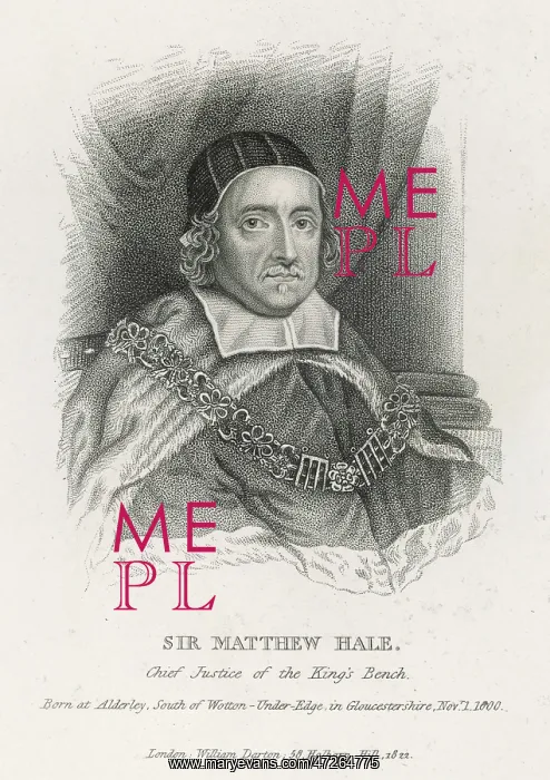 : SIR MATTHEW HALE : SIR MATTHEW HALE