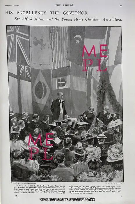 : Sir Milner and the YMCA : Sir Milner and the YMCA