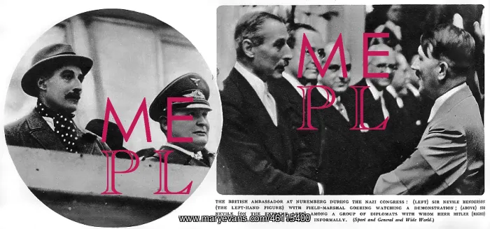 : Sir Nevile Henderson in Nuremberg : Sir Nevile Henderson in Nuremberg