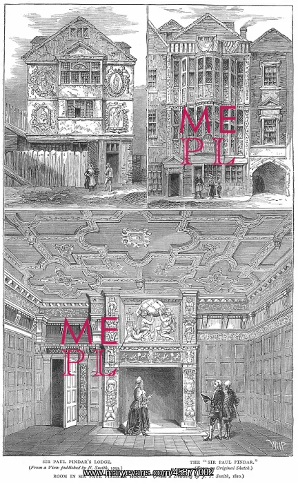 : Sir Paul Pindar's House, London : Sir Paul Pindar's House, London