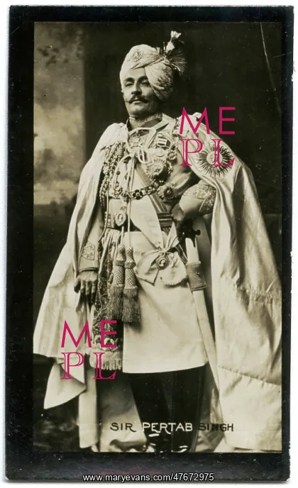 : Sir Pertab (Pratap) Singh, Maharaja of Idar, Indian ruler : Sir Pertab (Pratap) Singh, Maharaja of Idar, Indian ruler