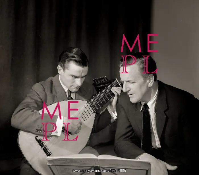  : Sir Peter Pears with Julian Bream